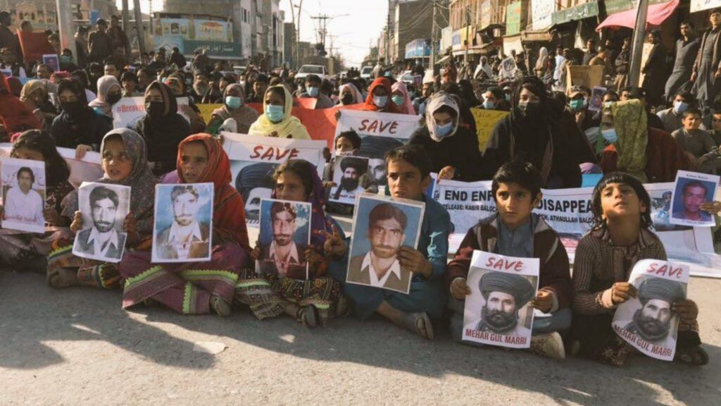 Balochistan: 37 forcibly disappeared, 25 including a woman killed in June 2021